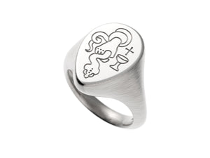 
                  
                    Chevalier  Serpent Cather Ring - OOZA Jewelry
                  
                