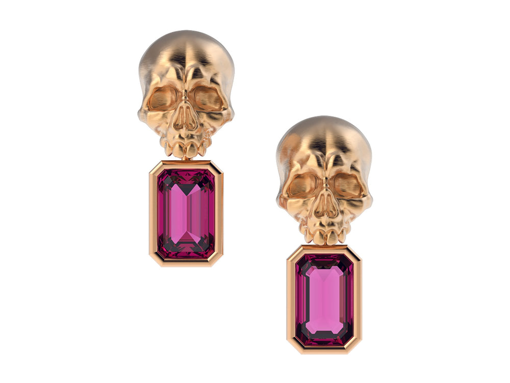 
                  
                    Small Skull earrings - OOZA Jewelry
                  
                