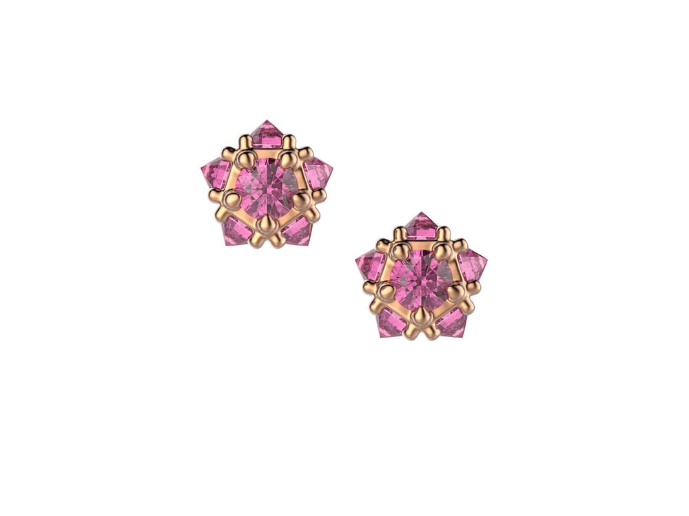 
                  
                    Pink Star Studs - OOZA Jewelry
                  
                