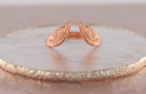 
                  
                    Angel Wings Ring - OOZA Jewelry
                  
                