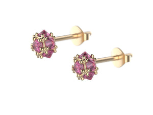 
                  
                    Pink Star Studs - OOZA Jewelry
                  
                