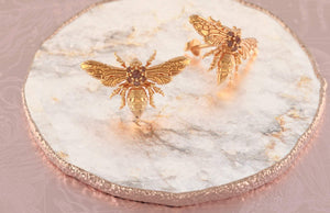 
                  
                    Honey Bee Earrings - OOZA Jewelry
                  
                