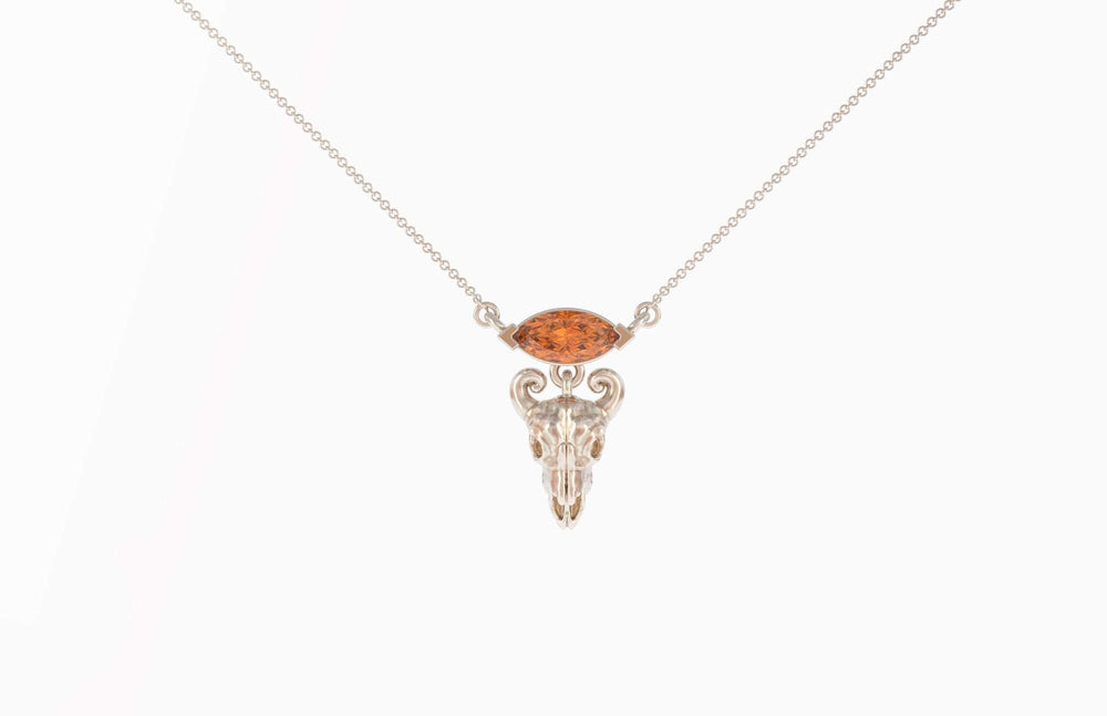 
                  
                    Bull Skull Necklace - OOZA Jewelry
                  
                