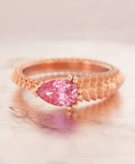 Ouroboros Engagement Ring - OOZA Jewelry