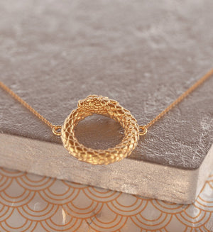 
                  
                    Ouroboros Necklace - OOZA Jewelry
                  
                
