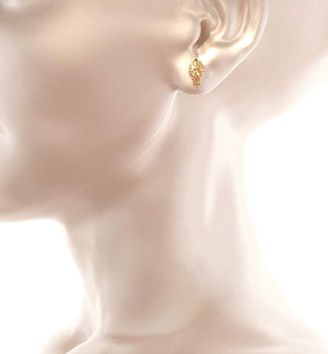 
                  
                    Serpent Earring Brown Diamonds - OOZA Jewelry
                  
                