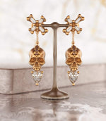 Gold Skull Earrings - OOZA Jewelry