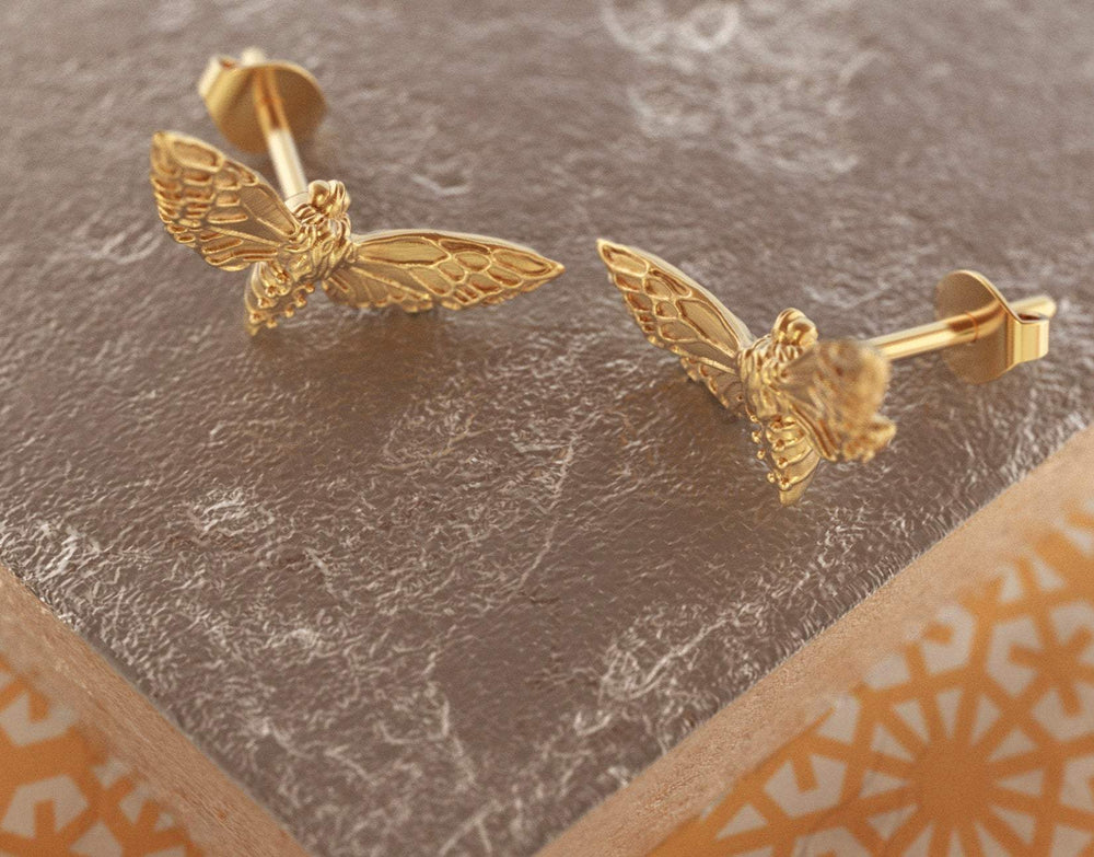
                  
                    Moth Studs - OOZA Jewelry
                  
                