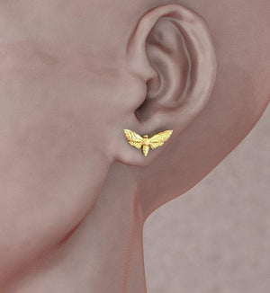 
                  
                    Moth Studs - OOZA Jewelry
                  
                