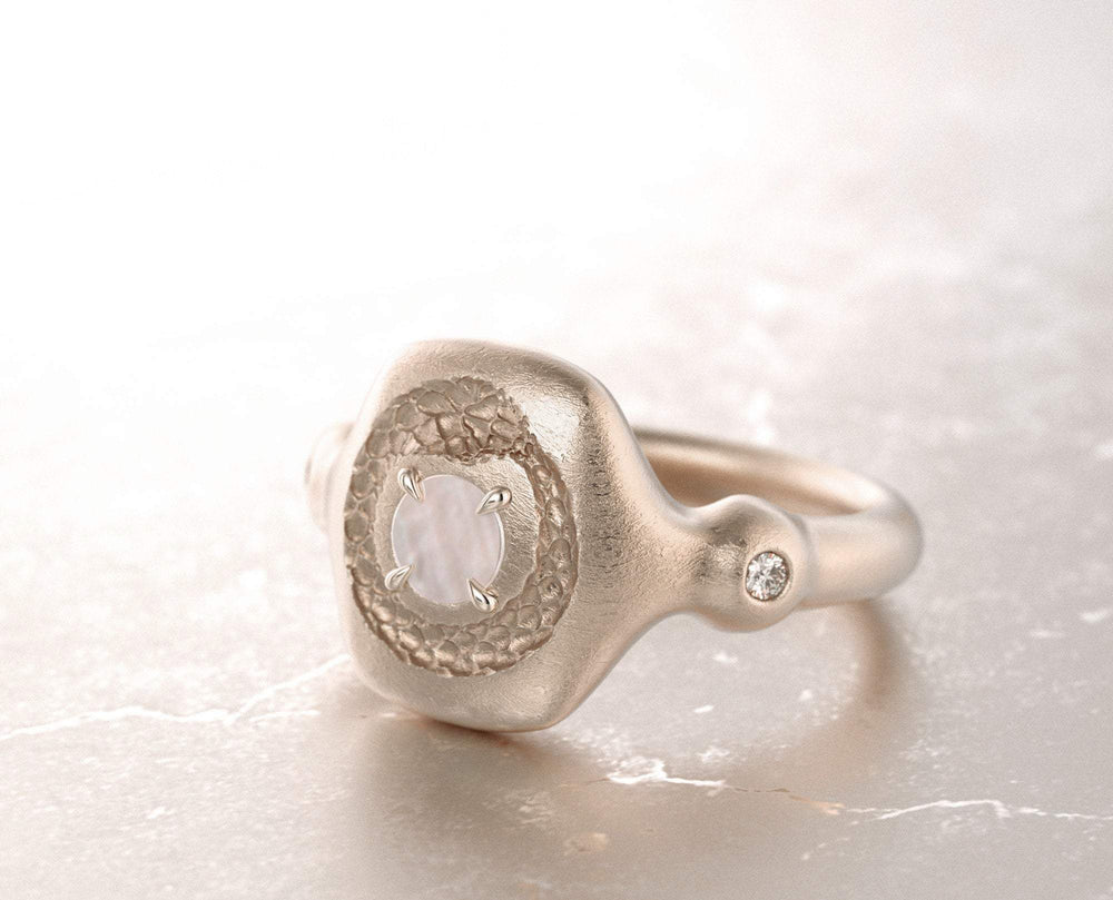 
                  
                    Ouroboros Chevalier Ring - OOZA Jewelry
                  
                