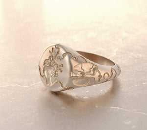 
                  
                    Anatomical Heart Chevalier Ring - OOZA Jewelry
                  
                